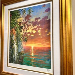 Marko Mavrovich framed art.